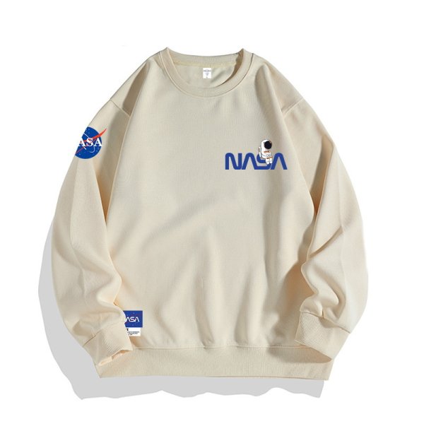 画像1: NASA x Seated sitting Astronaut sweatshirt　ユニセックス男女兼用 NASA×シッティング宇宙飛行士スエットトレーナー  (1)