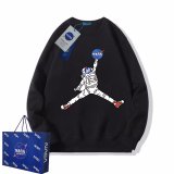 Unisex nasa astronaut dunk clothes graffiti hoodie 男女兼用