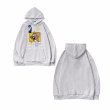 画像2: NASA x Tom & Jerry Jerry Print hoody　ユニセックス男女兼用 NASA×トム＆ジェリー ジェリープリントフーディパーカー  (2)