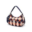 画像4: MLB NY Monogram Colorful Flower Underarm Bag Casual NY Letter Handbag 　MLB NYモノグラムレターアンダーアーム トート ショルダーバッグ (4)