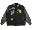 画像1: MLB NY Yankees & Red Sox stadium jacket baseball uniform jacket blouson  ユニセックス 男女兼用MLB NYヤンキース&レッドソックススタジアムジャンパー スタジャン MA-1 ボンバー ジャケット ブルゾン (1)