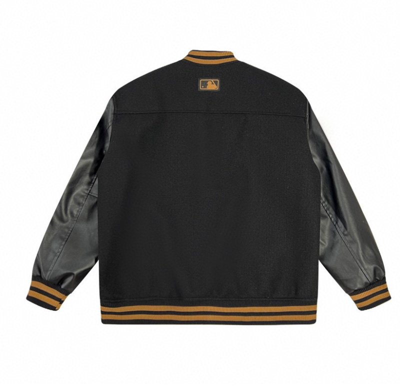 画像3: MLB NY Yankees & Red Sox stadium jacket baseball uniform jacket blouson  ユニセックス 男女兼用MLB NYヤンキース&レッドソックススタジアムジャンパー スタジャン MA-1 ボンバー ジャケット ブルゾン (3)