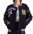 画像5: MLB NY Yankees & Red Sox stadium jacket baseball uniform jacket blouson  ユニセックス 男女兼用MLB NYヤンキース&レッドソックススタジアムジャンパー スタジャン MA-1 ボンバー ジャケット ブルゾン (5)