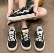 画像3: women's Smile batch platform lace-up sneakers　スマイルバッチ付き厚底プラットフォームレースアップスニーカー (3)