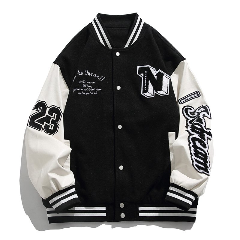 NASA WHHD stadium jacket baseball uniform jacket blouson