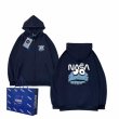 画像5: NASA×cookie monster print zip up hoody　ユニセックス男女兼用 NASA×クッキーモンスタージップアップフーディパーカー  (5)