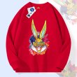 画像7: NASA xBugs Bunny sweatshirt　ユニセックス男女兼用 NASA×バックスバニースエットトレーナー  (7)