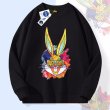 画像3: NASA xBugs Bunny sweatshirt　ユニセックス男女兼用 NASA×バックスバニースエットトレーナー  (3)