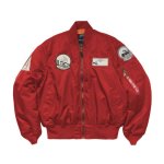 画像6: Felix the cat A-type MA-1 Jacket ユニセックス 男女兼用  MA-1 ジャケット ブルゾン ジャンパー 7色 (6)