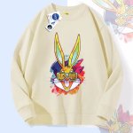 画像2: NASA xBugs Bunny sweatshirt　ユニセックス男女兼用 NASA×バックスバニースエットトレーナー  (2)