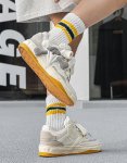 画像12: Diamond Fan Chengcheng sneakers shoes　 男女兼用 ユニセックスアルファベット&ダイアモンドエンブレムレザーレースアップスニーカー (12)