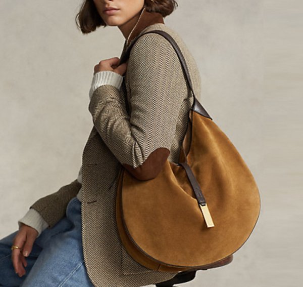 画像1: large-capacity commuter leather tote shoulder bag Handbag 　ラージサイズクラッシックレザートートショルダーバッグ (1)