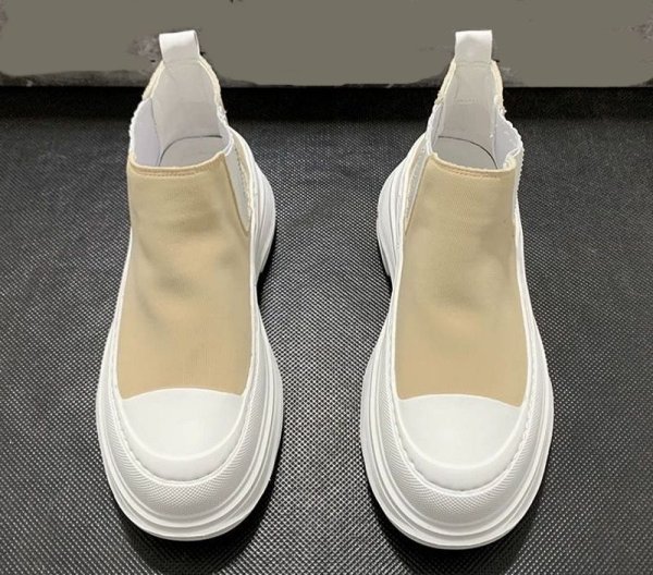 画像3: Platform muffin boot shoes shoes　 男女兼用 ユニセックスハイカットプラットフォームマフィン ブーツ スニーカー (3)