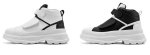 画像3: LEATHER VELCRO HIGH TOP SNEAKERS boots shoes　 男女兼用 ユニセックスレザーベルクロハイカットスニーカー ブーツ (3)