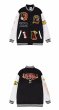 画像5: baseball embroidery stadium jacket baseball uniform jacket blouson  ユニセックス 男女兼用ベースボール刺繍スタジアムジャンパー スタジャン MA-1 ボンバー ジャケット ブルゾン (5)