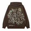 画像8: Y2K hip hop boy illustration print hoodie　ユニセックス男女兼用ヒップホップボーイイラストプリント フーディパーカー  (8)