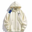 画像5: NASA x Walking Astronaut zip up hoodie　ユニセックス男女兼用NASAナサ×ウォーキング宇宙飛行士 ジップアップフーディプリント パーカー  (5)