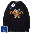 画像1: NASA x kaws Bear long sleeve T-shirt  ユニセックス 男女兼用 NASAナサ×カウズベア 長袖 ロングスリーブ Tシャツ  (1)