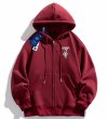 画像3: NASA x Walking Astronaut zip up hoodie　ユニセックス男女兼用NASAナサ×ウォーキング宇宙飛行士 ジップアップフーディプリント パーカー  (3)