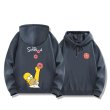 画像4: homer simpson x donuts hoodie　ユニセックス男女兼用ホーマーシンプソン×ドーナッツドーナツフーディプリント パーカー  (4)