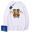 画像2: NASA x kaws Bear long sleeve T-shirt  ユニセックス 男女兼用 NASAナサ×カウズベア 長袖 ロングスリーブ Tシャツ  (2)