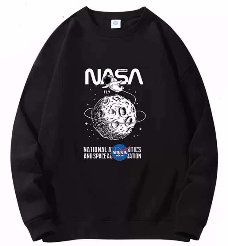 画像2: NASA x Spacewalk sweatshirt　ユニセックス男女兼用 NASA×宇宙遊泳スエットトレーナー  (2)