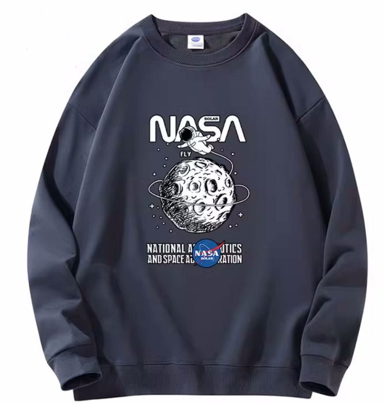 画像4: NASA x Spacewalk sweatshirt　ユニセックス男女兼用 NASA×宇宙遊泳スエットトレーナー  (4)