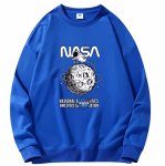 画像1: NASA x Spacewalk sweatshirt　ユニセックス男女兼用 NASA×宇宙遊泳スエットトレーナー  (1)