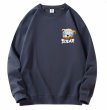 画像2: One point NASA x Blindfold Bear sweatshirt　ユニセックス男女兼用ワンポイントナサ×目隠しベア熊 スエットトレーナー  (2)