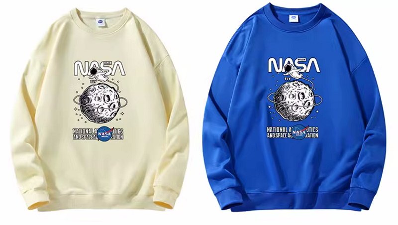 画像7: NASA x Spacewalk sweatshirt　ユニセックス男女兼用 NASA×宇宙遊泳スエットトレーナー  (7)
