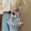 画像13: wrinkled cloud bag tote shoulder bag Handbag 　リンクルレザースイートトートショルダーバッグ (13)