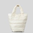 画像4: Down quilted lightweight tote shoulder eco bag Handbag 　ダウンキルティング軽量トートショルダーバッグ (4)