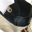 画像17: 3 line Nilong cloth shoulder tote shoulder eco bag Handbag 　3本ラインナイロンクロストートショルダーエコバッグ (17)