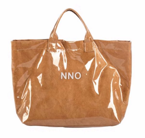 画像1: Kraft Paper Transparent PVC Large Capacity tote  eco bag Handbag 　男女兼用ユニセックスクラフト紙透明PVCトートエコバッグ (1)