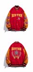 画像8: etter embroidery baseball jacket stadium jacket baseball uniform jacket blouson  ユニセックス 男女兼用レター刺繍スタジアムジャンパー スタジャン MA-1 ボンバー ジャケット ブルゾン (8)