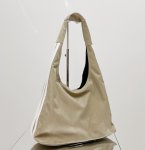 画像10: 3 line Nilong cloth shoulder tote shoulder eco bag Handbag 　3本ラインナイロンクロストートショルダーエコバッグ (10)