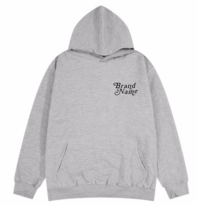 画像2: back letter alphabet logo hoodie　ユニセックス男女兼用バックレターアルファベットロゴフーディプリント パーカー  (2)