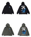 画像6: sesame street zip up Hooded Sweatshirt 　ユニセックス男女兼用セサミーストリートジップアップフーディパーカー (6)