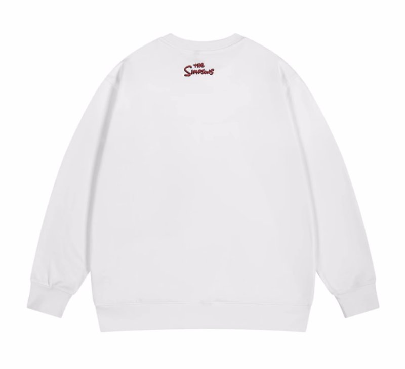 画像8: The Simpsons Logo letter printing loose round neck long-sleeved  sweatshirt　ユニセックス男女兼用ザ・シンプソンズ ロゴレタープリントスエットトレーナー  (8)