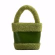 画像7: sheep hair boa combination mini bag Bucket Tote Shoulder Bag Handbag 　シープヘアコンビネーションミニバケットトートショルダーバッグ (7)