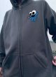 画像4: sesame street zip up Hooded Sweatshirt 　ユニセックス男女兼用セサミーストリートジップアップフーディパーカー (4)