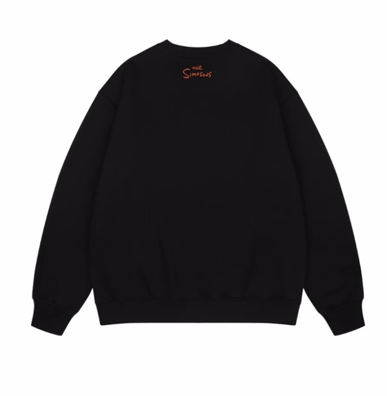 画像6: The Simpsons Logo letter printing loose round neck long-sleeved  sweatshirt　ユニセックス男女兼用ザ・シンプソンズ ロゴレタープリントスエットトレーナー  (6)