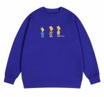 画像1: The Simpsons Logo letter printing loose round neck long-sleeved  sweatshirt　ユニセックス男女兼用ザ・シンプソンズ ロゴレタープリントスエットトレーナー  (1)