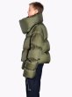 画像11: rubber scarf turtleneck scarf collar short length down jacket coat　ユニセックスタートルネックスカーフ付きショート丈ダウンジャケット コート (11)