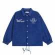 画像4: corduroy logo embroidery baseball uniformsletter embroidery baseball jacket stadium jacket  ユニセックス 男女兼用コーディロイレター刺繍スタジアムジャンパー スタジャン MA-1 ボンバー ジャケット ブルゾン (4)