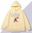 画像6: KAWS×Basketball print Hooded Sweatshirt 　ユニセックス男女兼用カウズ×バスケットボールプリントフーディパーカー (6)