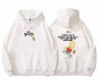 画像2: bart simpson print Hooded Sweatshirt 　ユニセックス男女兼用バートシンプソンプリントフーディパーカー (2)