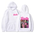 画像3: cross-border Barbie come on English letter printed hooded hoody sweater　ユニセックス男女兼用 バービー＆レターロゴフーディセーターパーカー  (3)