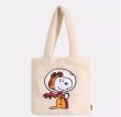 画像2: Plush Snoopy Fur Tote Shoulder Bag Shopping Bag Handbag 　スヌーピーファーショルダートートバッグアンダーアームバッグ (2)