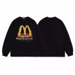 画像6: M logo long sleeve T-shirt Sweatshirt 　ユニセックス男女兼用Mロゴプリント長袖Tシャツ　スエット (6)